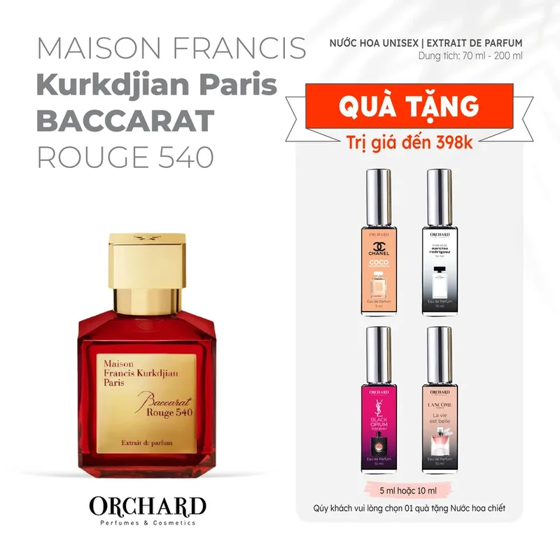 Maison Francis Kurkdjian Baccarat Rouge 540 Extrait De Parfum