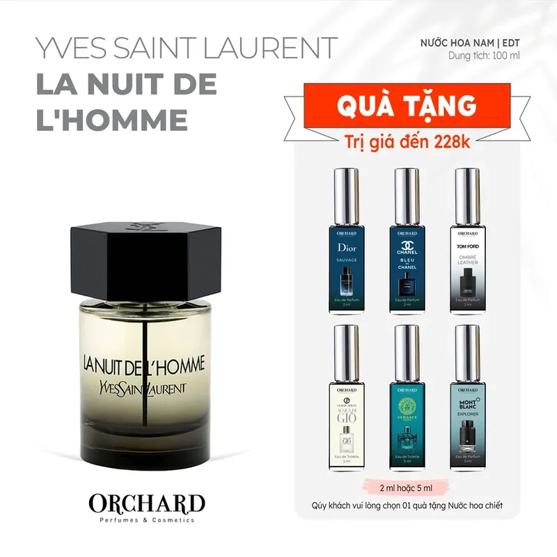 Yves Saint Laurent La Nuit De L’Homme EDT