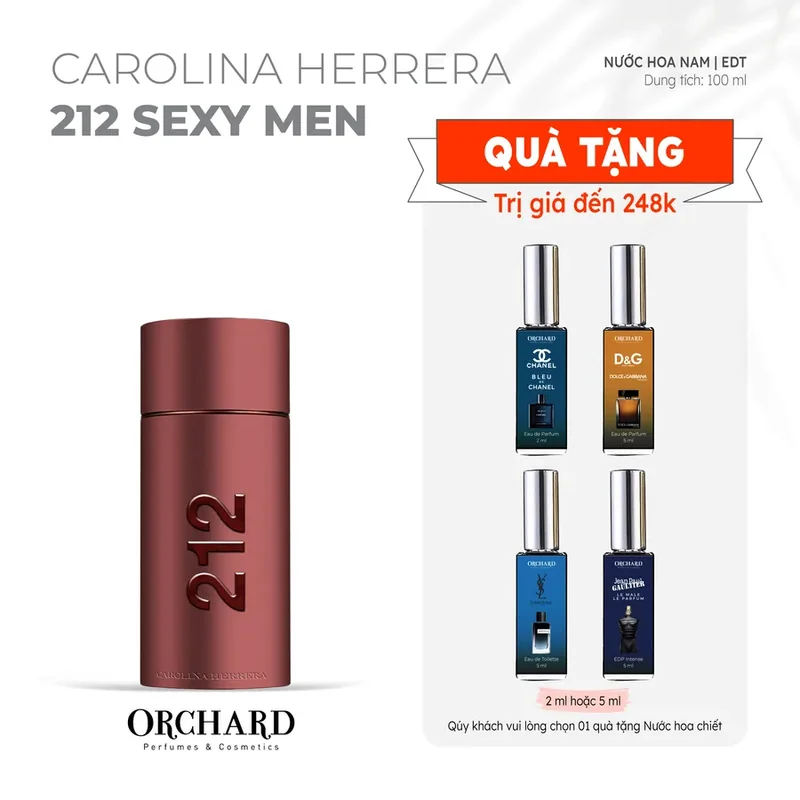 Carolina Herrera 212 Sexy Men EDT