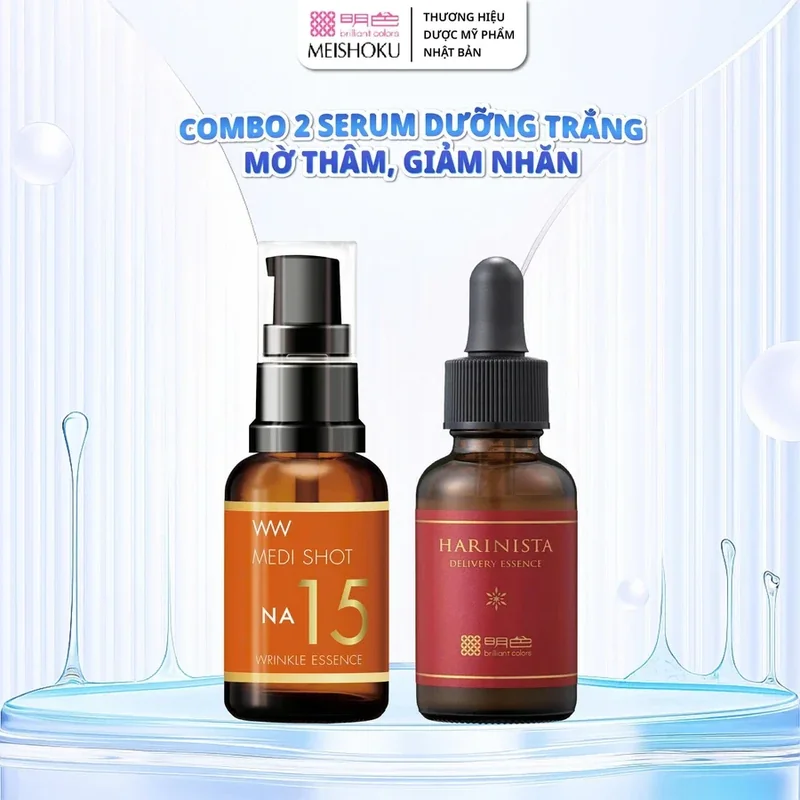 Combo Serum Sáng da căng mịn – Ngăn ngừa nếp nhăn, chảy xệ
